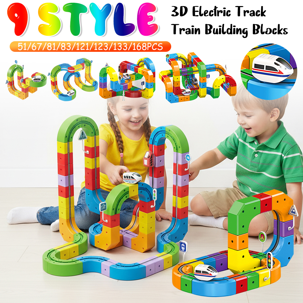 Kids Toys Vehicle - Electric Magnetic Track Set with Anti-Gravity