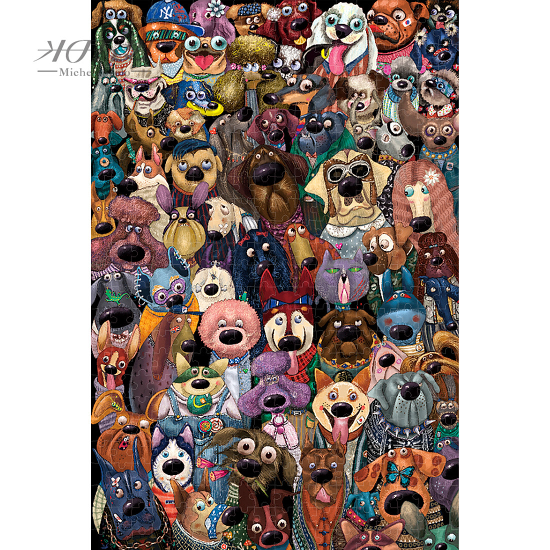 Kids Toys Under 1000 - Michelangelo Wooden Jigsaw Puzzle 500 1000