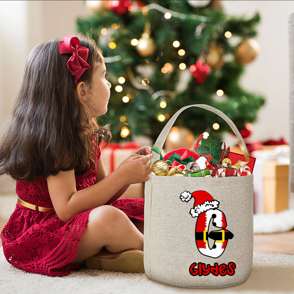 Kids Toys Names - Personalised Large Santa Christmas Sack for