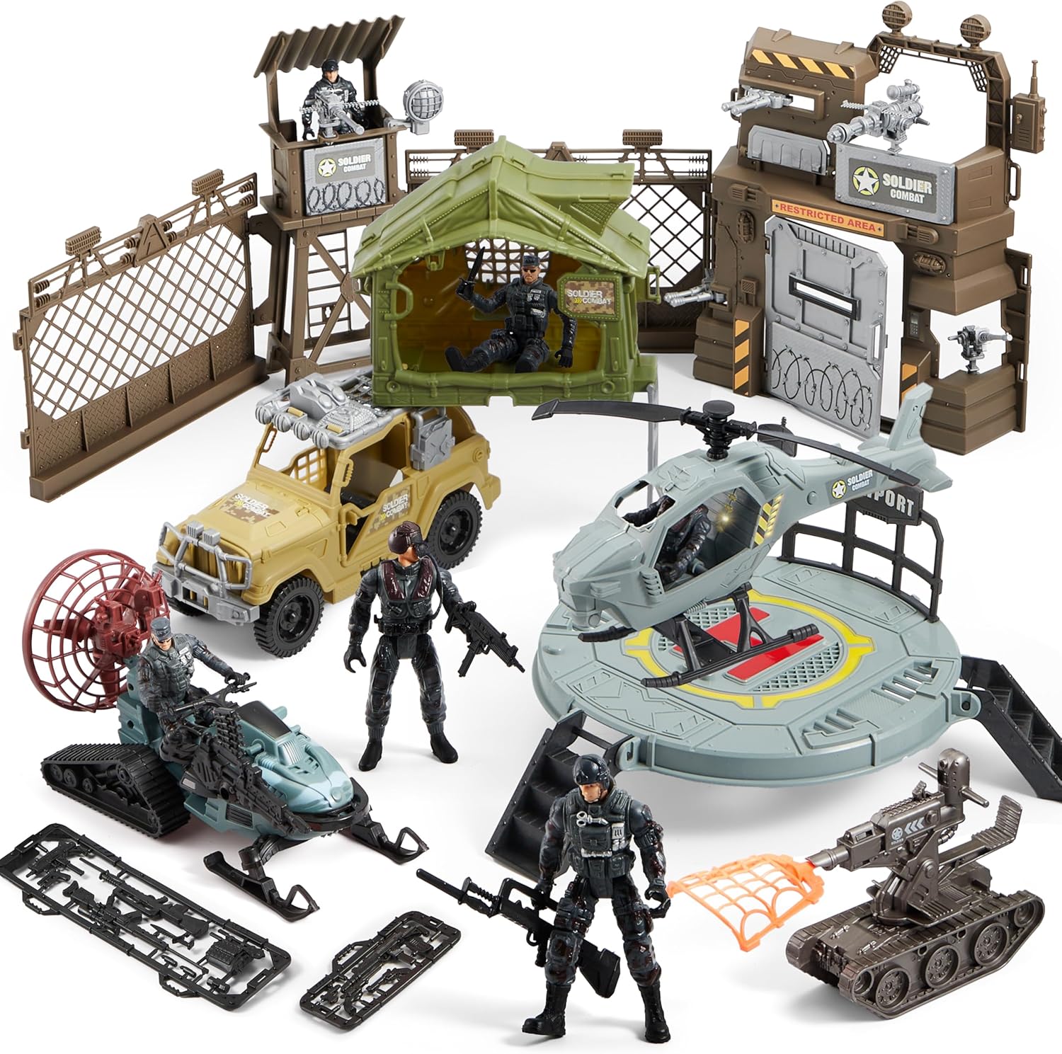 JOYFY Military Toy Set with Ar - Kids Toys Vehicle ulasan dan harga