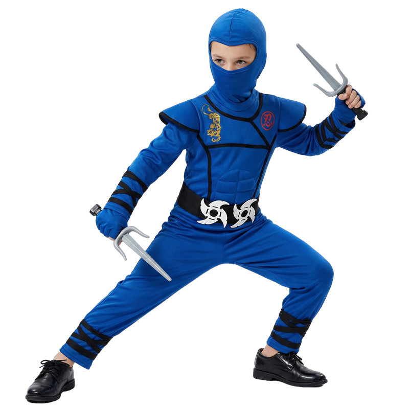 Black and Blue Ninja Costume f - Kids Toys Boys ulasan dan harga