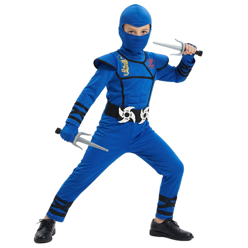 Black and Blue Ninja Costume f - Kids Toys Boys ulasan dan harga