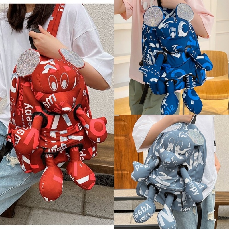 Mickey Backpack For Kids Large - Kids Quirky Toys ulasan dan harga