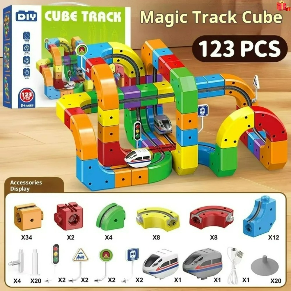 Electric Magnetic Track Set wi - Kids Toys Vehicle ulasan dan harga