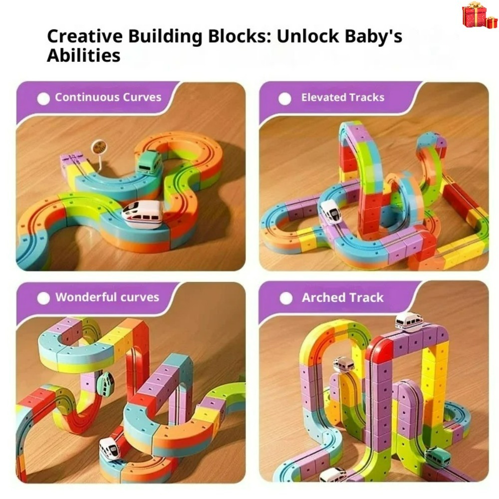 Electric Magnetic Track Set wi - Kids Toys Vehicle ulasan dan harga