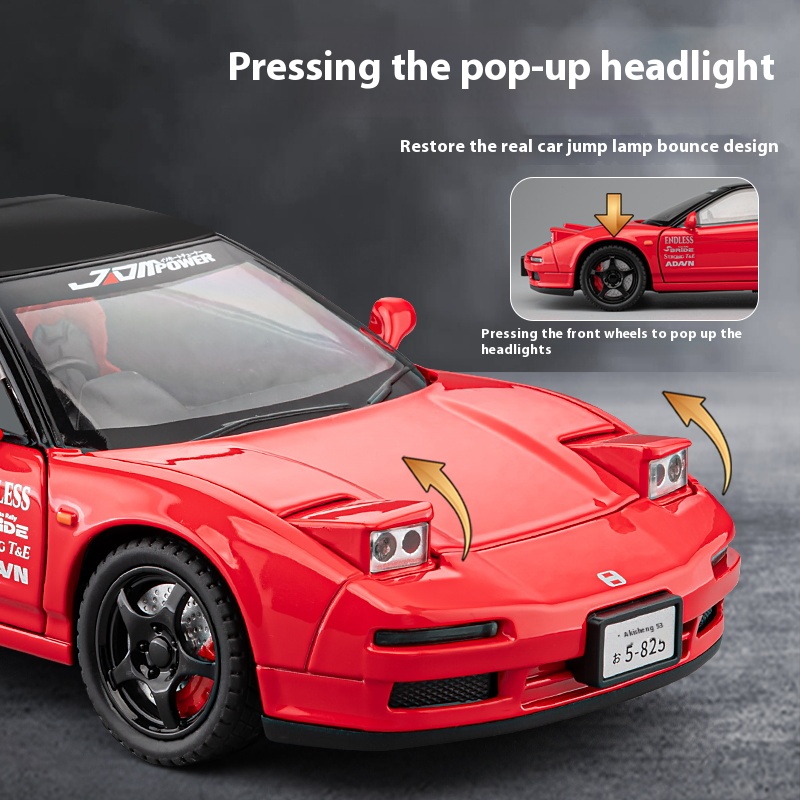 1:22 NSX NA1 Alloy Sports Car  - Kids Toys Vehicle ulasan dan harga
