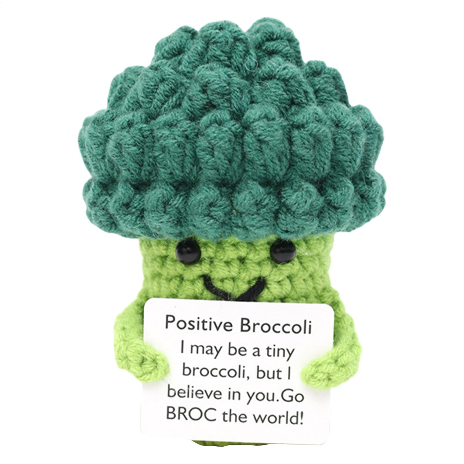 Crochet Doll Broccoli Inspirat - Kids Toys In Wholesale ulasan dan harga