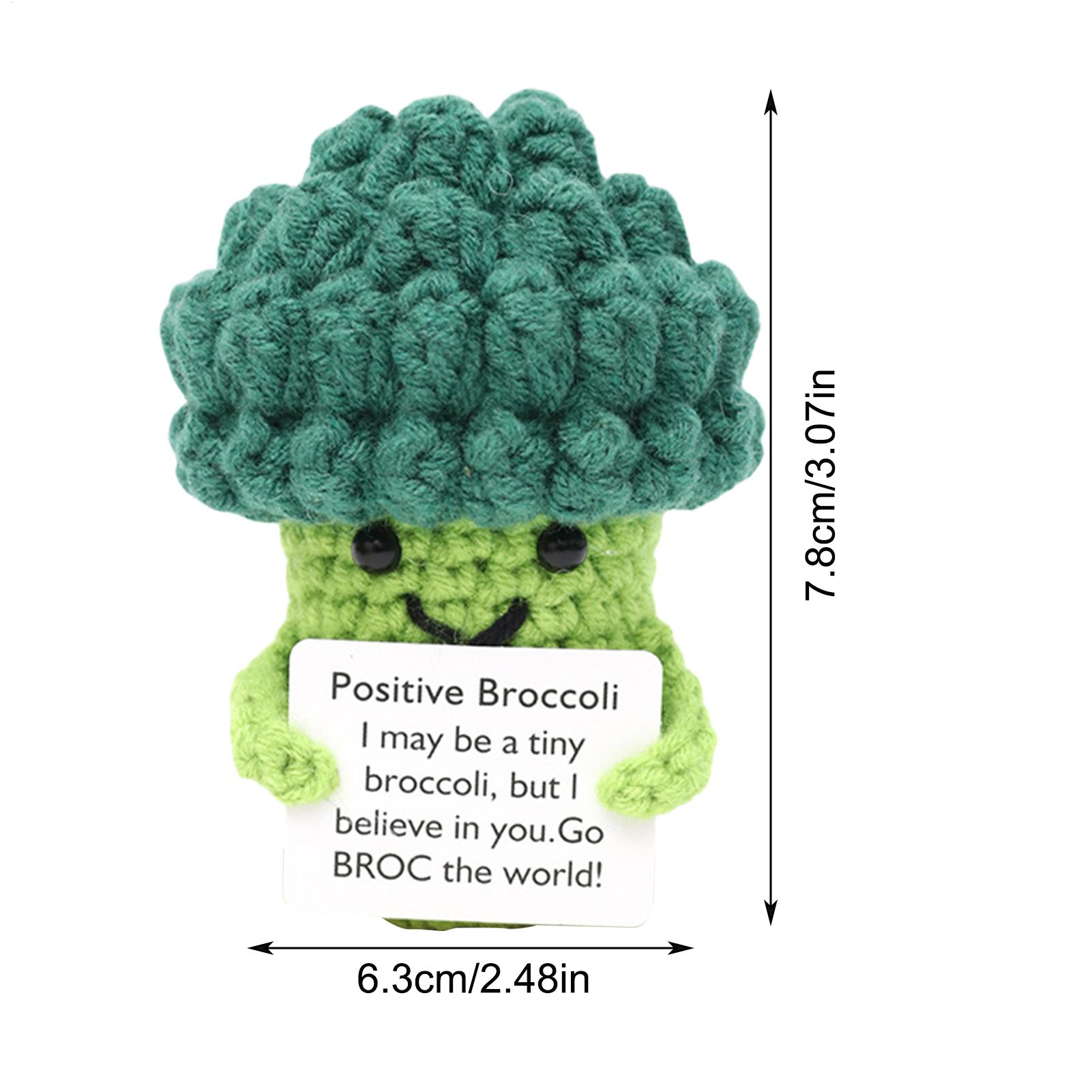 Crochet Doll Broccoli Inspirat - Kids Toys In Wholesale ulasan dan harga