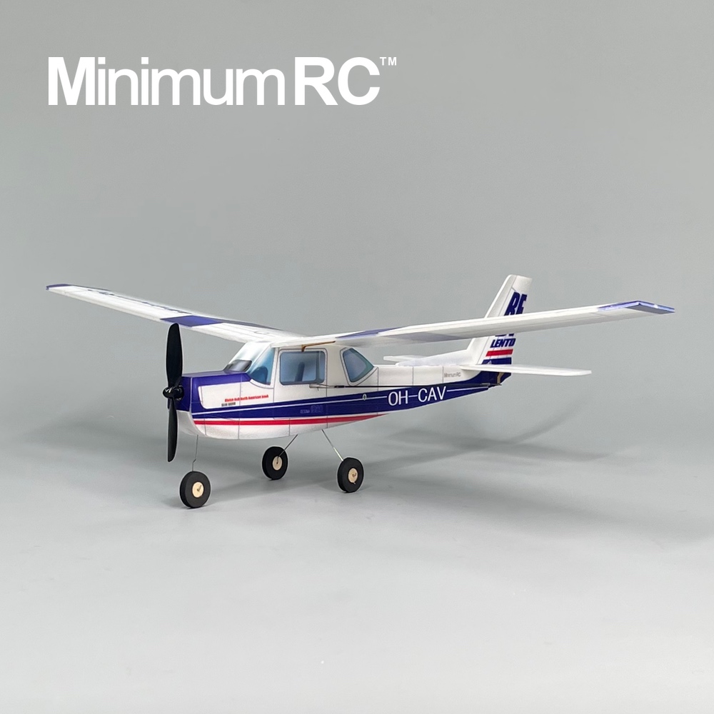 MinimumRC Plane Kit Blue Cessn - Kids Toys Vehicle ulasan dan harga