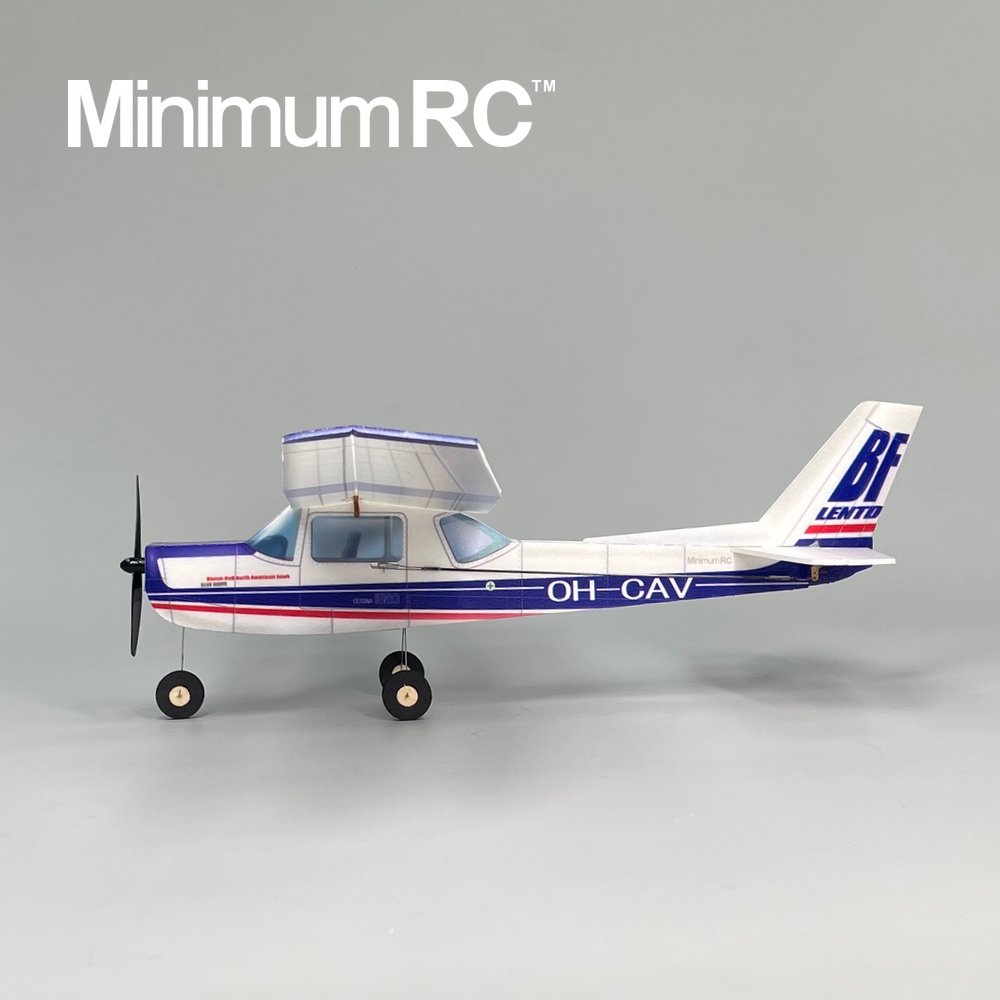 MinimumRC Plane Kit Blue Cessn - Kids Toys Vehicle ulasan dan harga