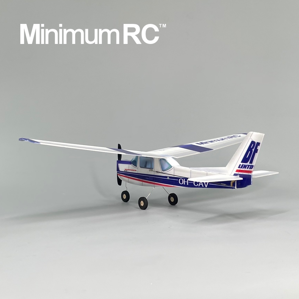 MinimumRC Plane Kit Blue Cessn - Kids Toys Vehicle ulasan dan harga