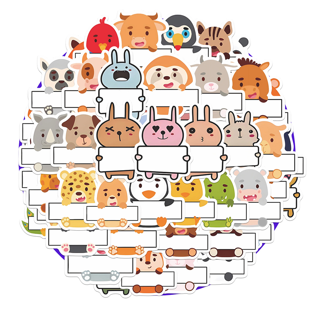 10/30/50pcs Funny Cute Cartoon - Kids Toys Names ulasan dan harga