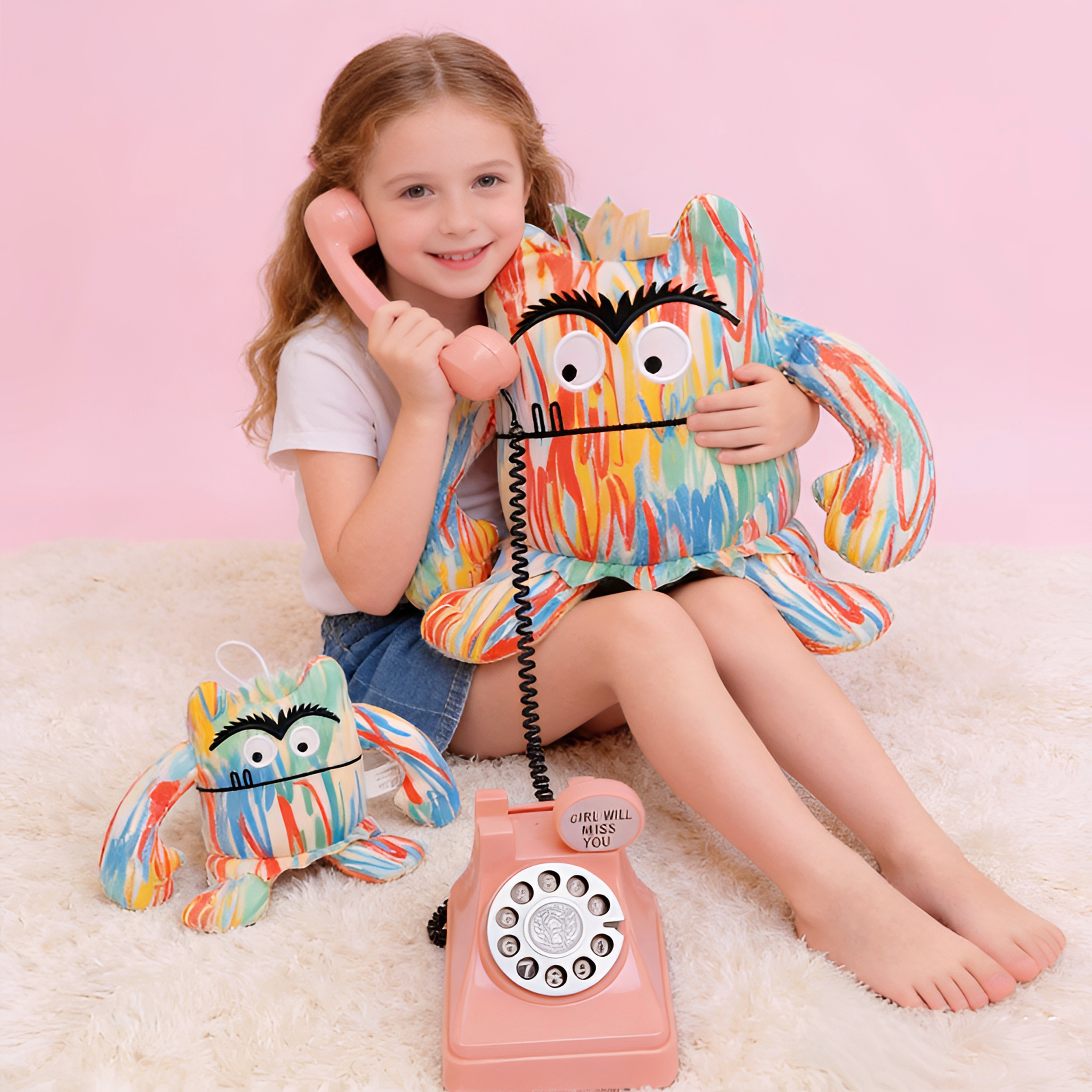 Quirky Emotion Monster Plush T - Kids Quirky Toys ulasan dan harga