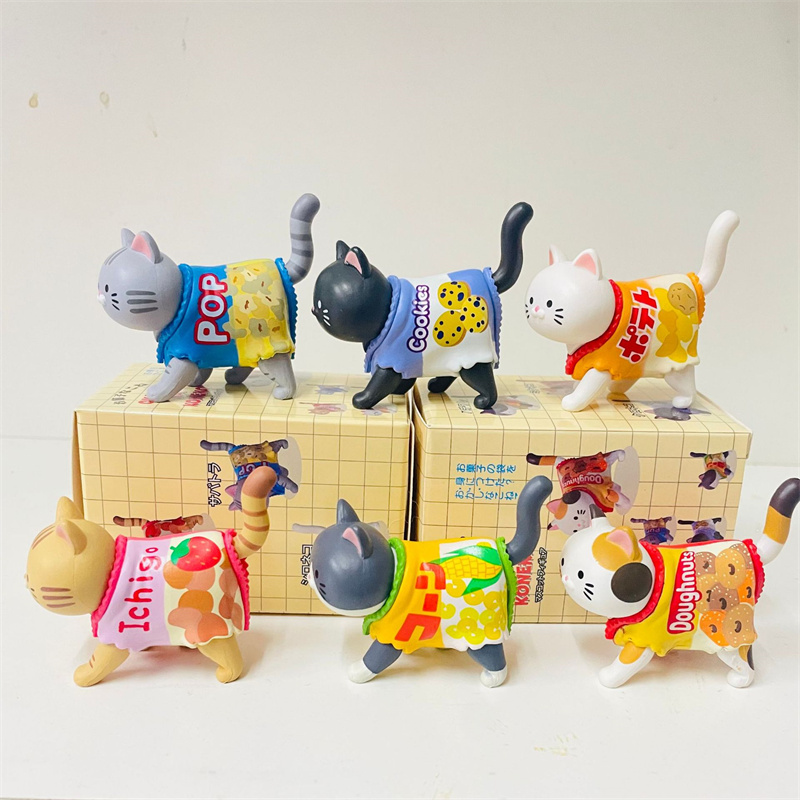Cute Cat Blind Box Wearing Can - Kids Toys Packaging ulasan dan harga
