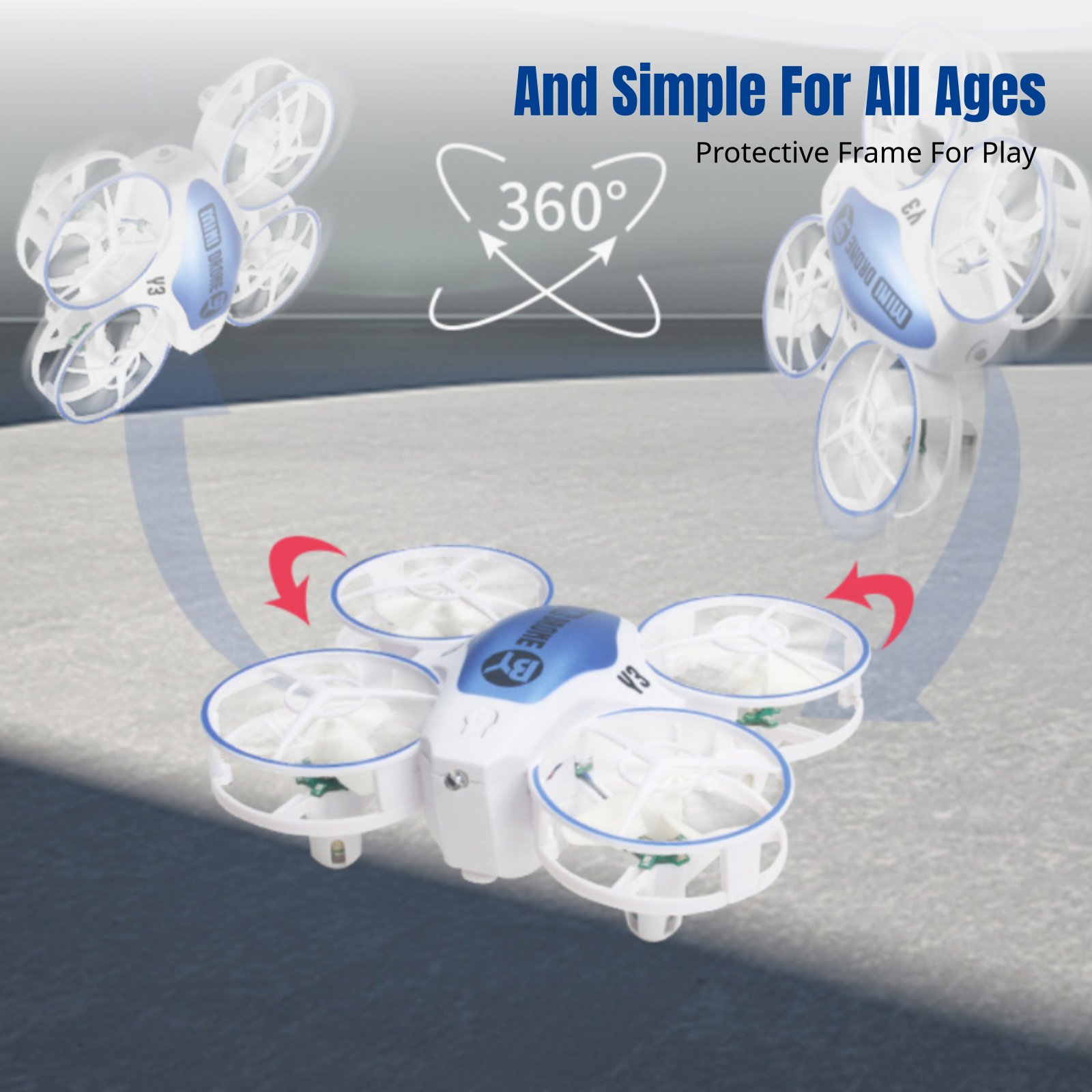 Mini Remote Control Drone, 360 - Kids Toys In Wholesale ulasan dan harga
