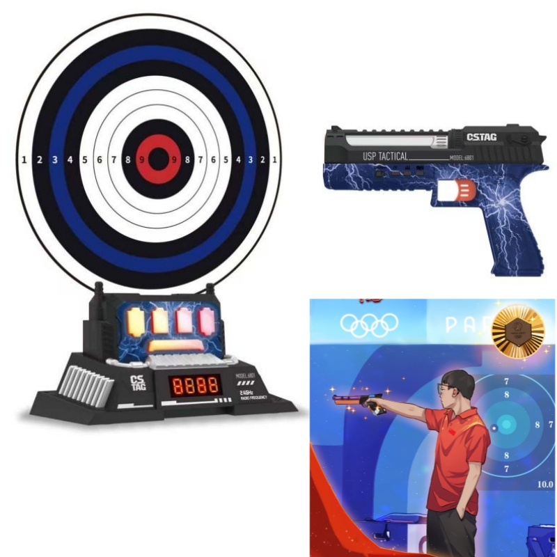 CSTAG AI Target Shooting Compe - Kids Toys Boys ulasan dan harga