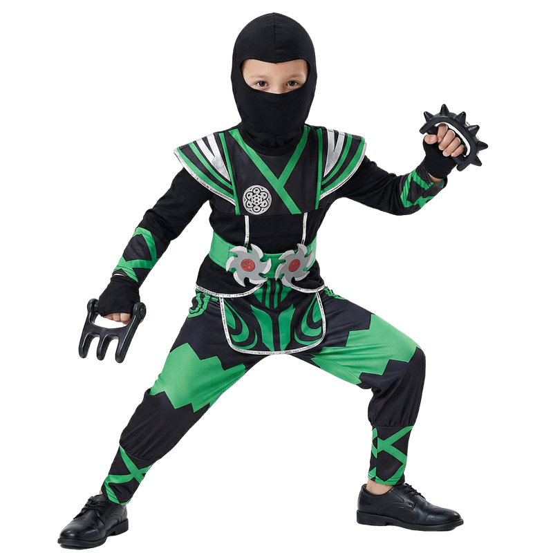 Green Ninja Costume for Kids w - Kids Toys Boys ulasan dan harga