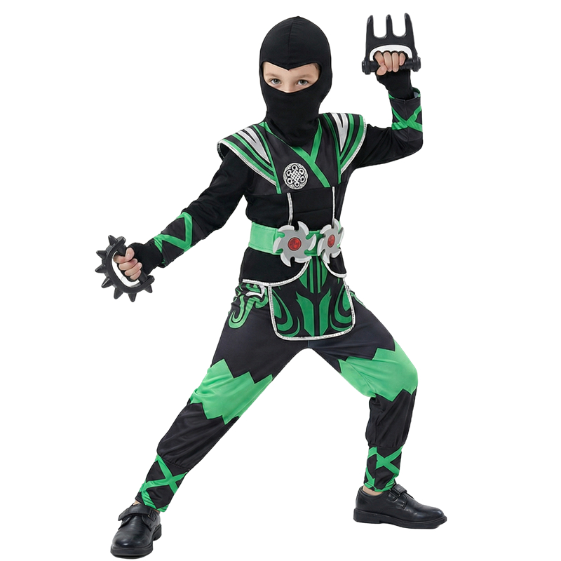 Green Ninja Costume for Kids w - Kids Toys Boys ulasan dan harga