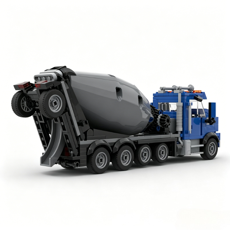 413PCS Cement Mixer Constructi - Kids Toys Vehicle ulasan dan harga