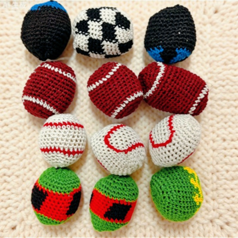 Soft Handmade Footbag Sacks Se - Kids Toys Under 100 ulasan dan harga