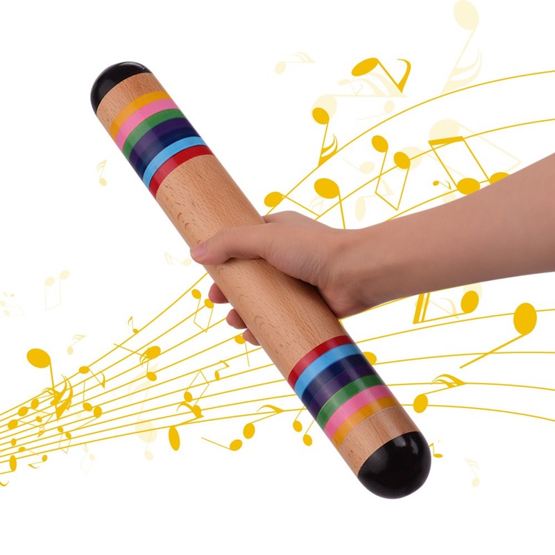 New Wooden Rainstick Rainmaker - Kids Toys Quality ulasan dan harga