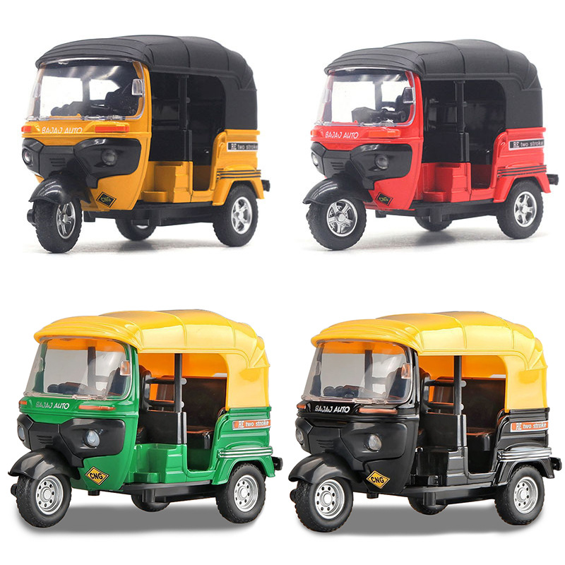 1:14 Scale Indian Auto Ricksha - Kids Toys Boys ulasan dan harga