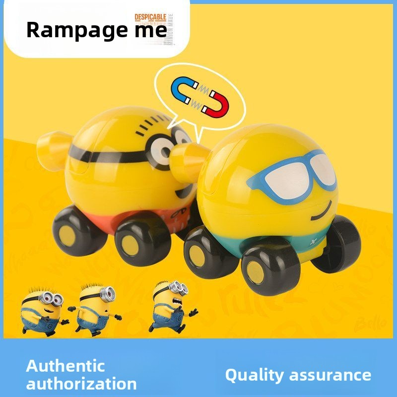 Minions cartoon cute toy train - Kids Toys Boys ulasan dan harga