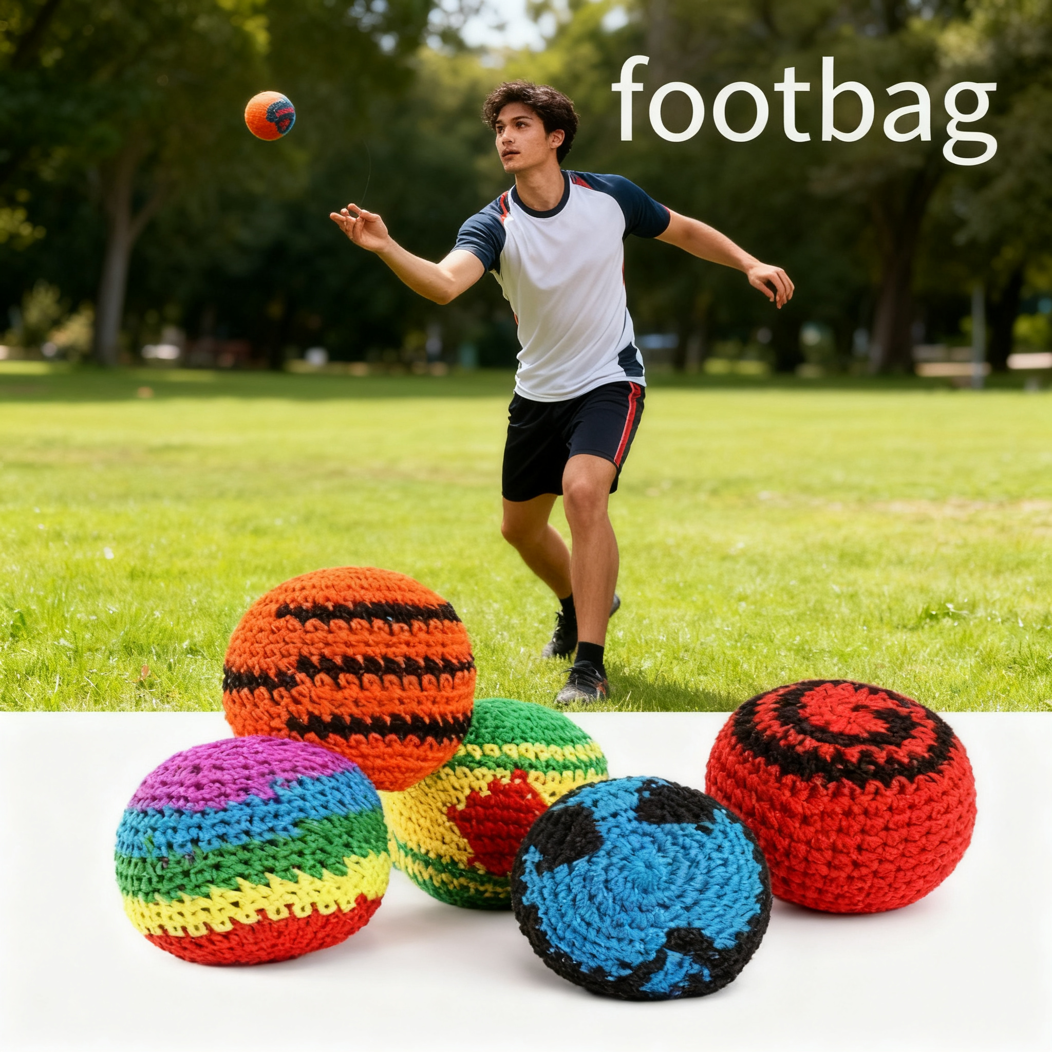 Handmade Footbag 1/3/6/9/12pc  - Kids Toys Under 100 ulasan dan harga