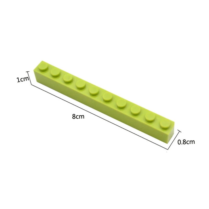 100PCS Thick 1x10 Dots DIY Bui - Kids Toys Under 100 ulasan dan harga