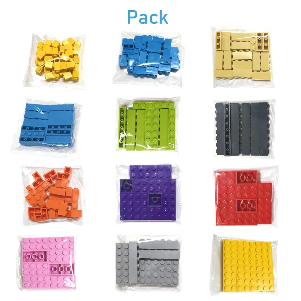100PCS Thick 1x10 Dots DIY Bui - Kids Toys Under 100 ulasan dan harga