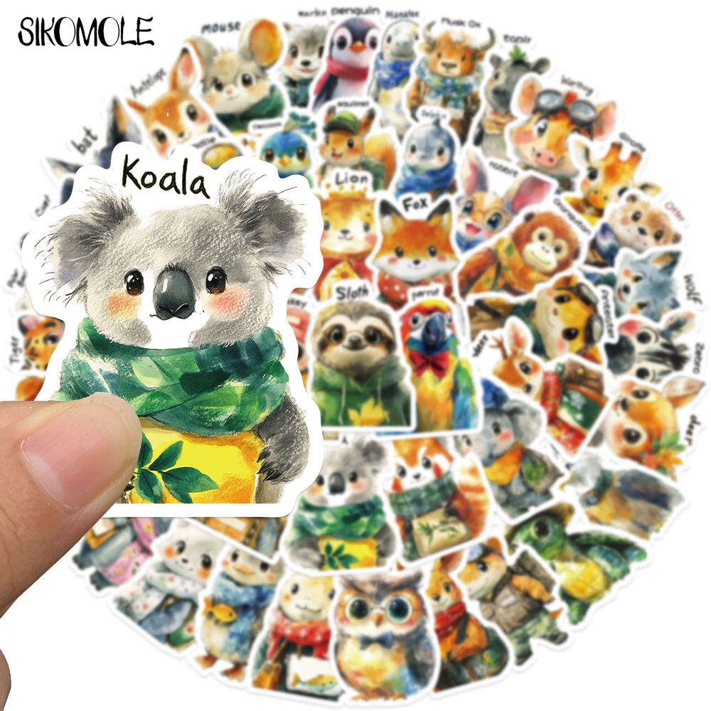 10/30/50pcs Cartoon Cute Anima - Kids Toys Names ulasan dan harga