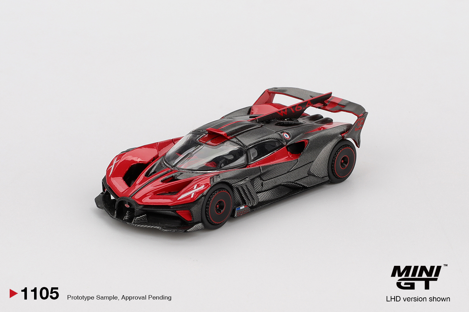MINIGT 1/64 Bugatti Bolide Red - Kids Toys Boys ulasan dan harga