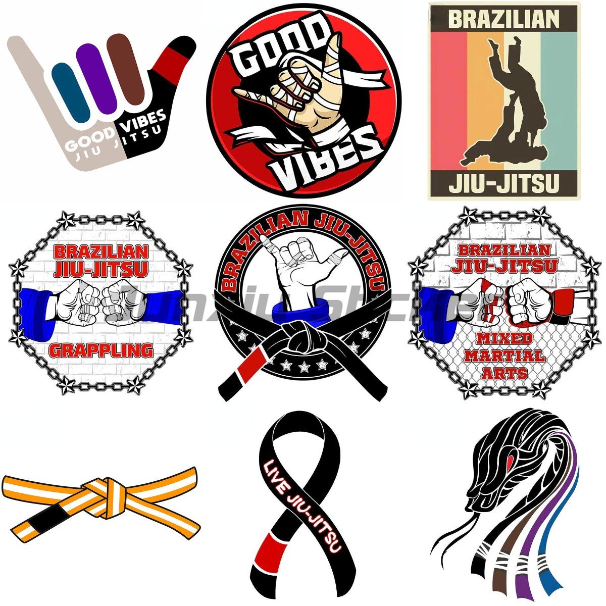 Brazilian Jiu-Jitsu Vinyl Car  - Kids Toys Packaging ulasan dan harga